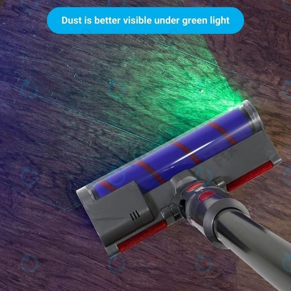 Dyson V-series, Outsize - Duză de podea cu lumină verde LED