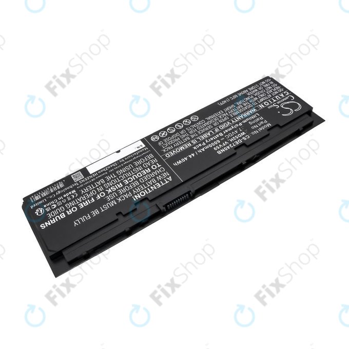 Baterie pentru Dell Latitude E7240, 7250, 12, 6000mAh, Li-Pol, 7.4V, VFV59, HQ