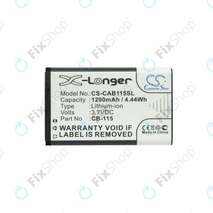 Baterie pentru CAT B100, 1200mAh, Li-Ion, 3.7V, CB-115, HQ