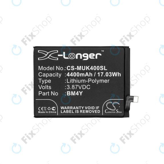 Xiaomi Mi 11i, Poco F3 - Baterie BM4Y 4400mAh HQ