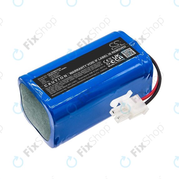 Baterie pentru Ecovacs Deebot M82, Tesla RoboStar T50, T60, T80 Pro, 2600mAh, Li-Ion, 14.8V, BL7402A, HQ