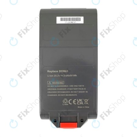 Dyson V11, V15, V15s, Outsize - Baterie SV15, SV18, 970938-01 Li-Ion 25.2V 3600mAh