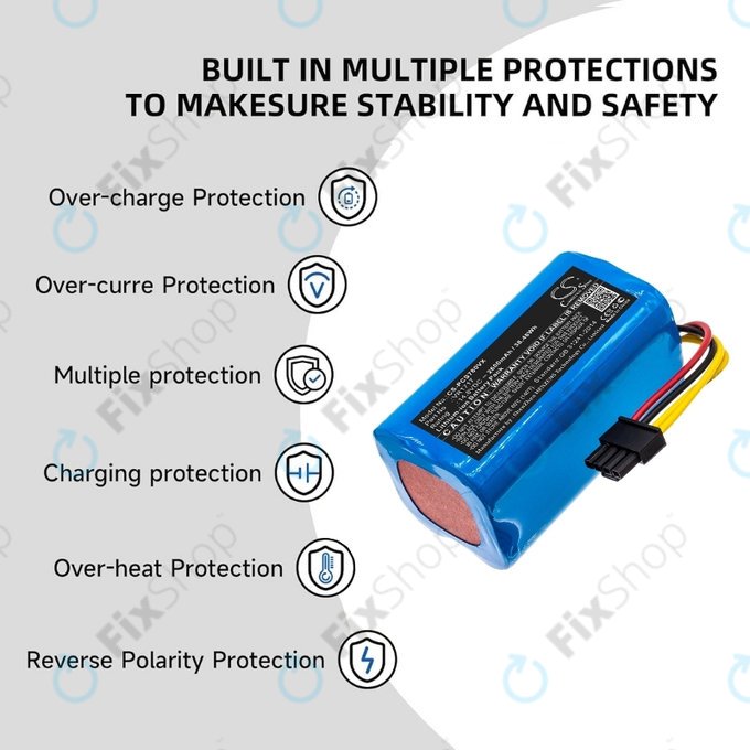 Proscenic Cocoa Smart 780T, 790T, Summer P1s, P2s - Baterie VR1717 Li-Ion 14.8V 2600mAh HQ
