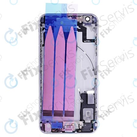 Apple iPhone 6S Plus - Carcasă Spate cu Piese Mici (Silver)