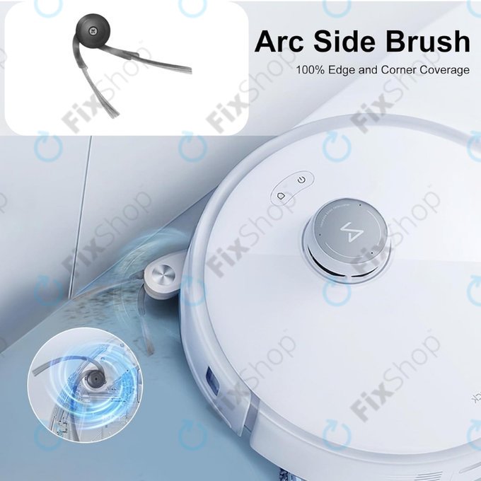 Xiaomi Roborock Qrevo Curv, Qrevo Edge, Saros 10, Saros 10R, QV 35A - Perie laterală