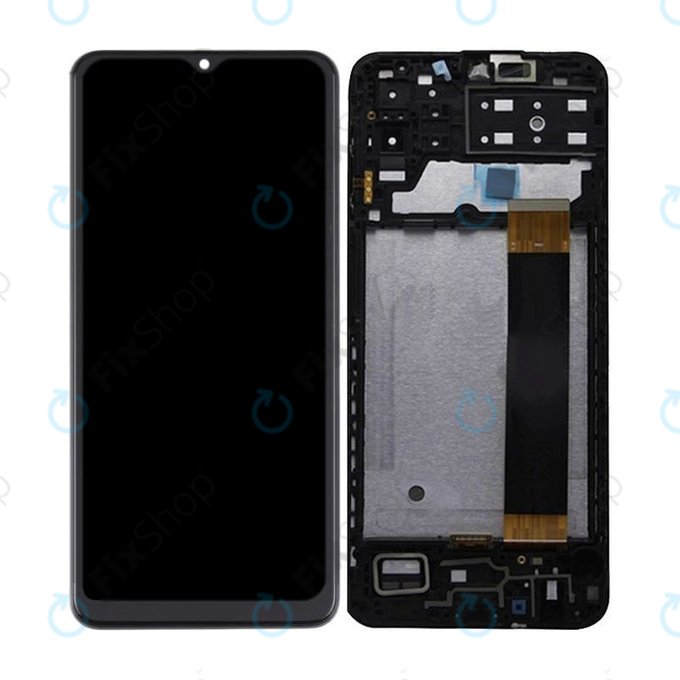 Samsung Galaxy M13 M135F - Ecran LCD + Sticlă Tactilă + Ramă (Black) TFT