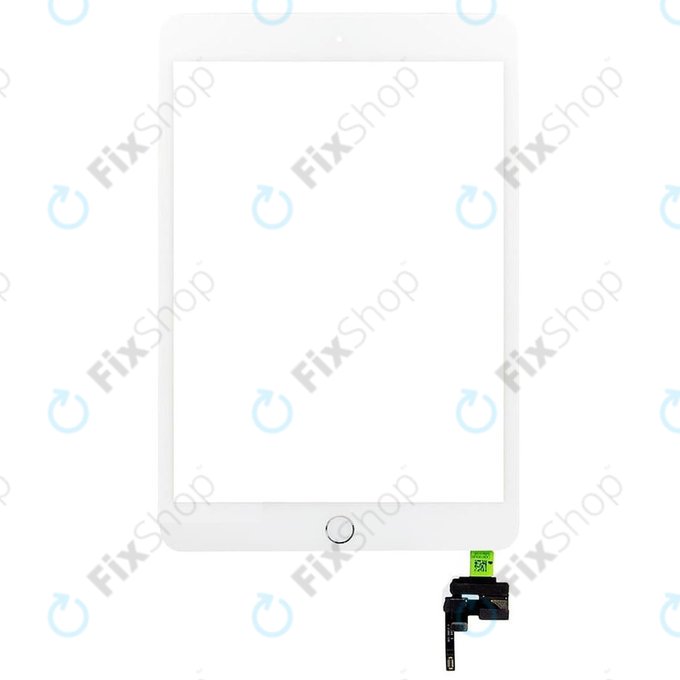 Apple iPad Mini 3 - Sticlă Tactilă + IC Conector (White)