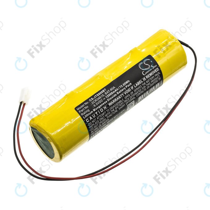Baterie pentru Jablotron JA80A, 12000mAh, Li-MnO2, 6V, 2CR34615, HQ