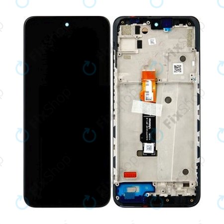 Motorola Moto G71 XT2169 - Ecran LCD + Sticlă Tactilă + Ramă (Iron Black) TFT