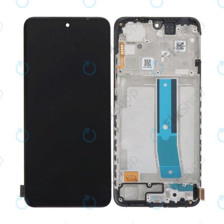 Xiaomi Redmi Note 12S - Ecran LCD + Sticlă Tactilă + Ramă (Onyx Black) TFT