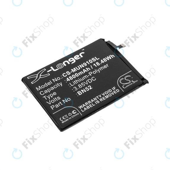 Xiaomi Redmi Note 9 Pro - Baterie BN52 4800mAh HQ
