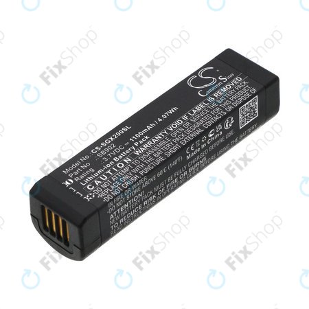 Baterie pentru Shure GLXD1, 2, MXW2, 1100mAh, Li-Ion, 3.7V, SB902, HQ