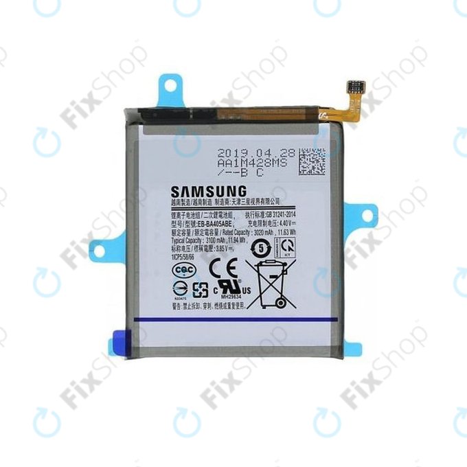 Samsung Galaxy A40 A405F - Baterie EB-BA405ABE 3100mAh - GH82-19582A Genuine Service Pack