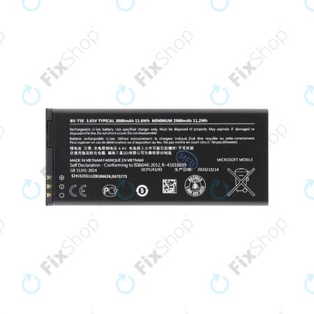 Microsoft Lumia 950/950 LTE, 950 Dual - Baterie BV-T5E 3000mAh