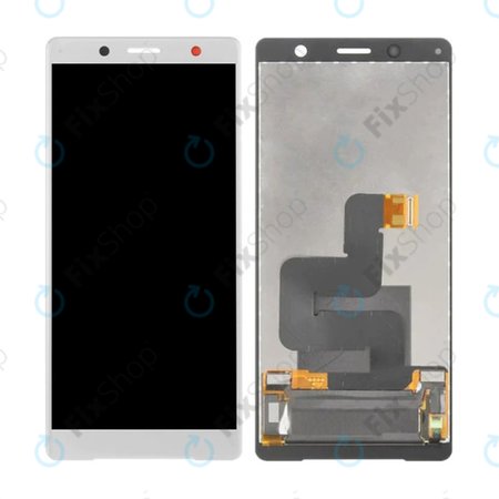 Sony Xperia XZ2 Compact - Ecran LCD + Sticlă Tactilă (Silver) TFT