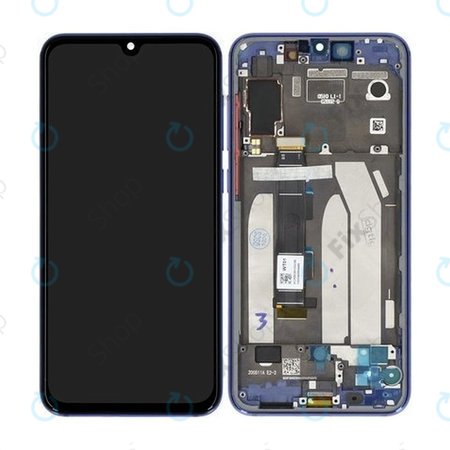 Xiaomi Mi 9 SE - Ecran LCD + Sticlă Tactilă + Ramă (Ocean Blue) - 5610100210B6 Genuine Service Pack