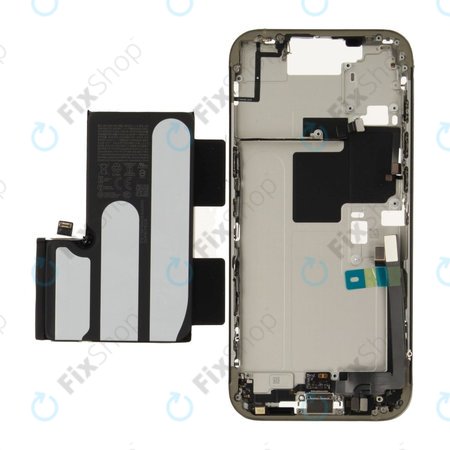 Ramă Mijlocie cu Baterie iPhone 16 Pro Max | Natural Titanium | ZD076-00696 | Genuine Apple