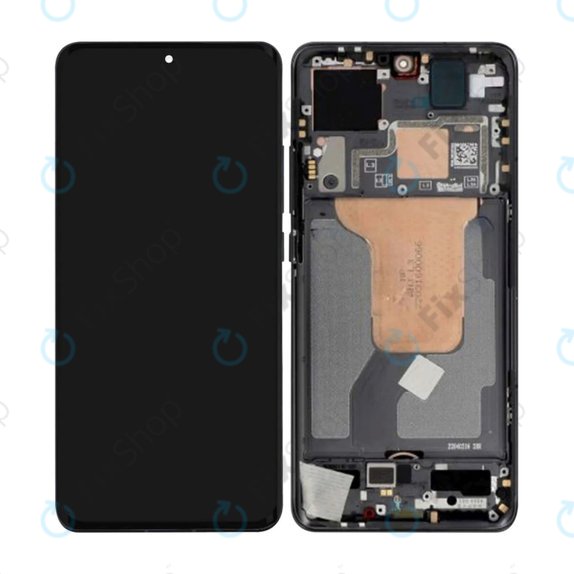 Xiaomi 12 2201123G 2201123C - Ecran LCD + Sticlă Tactilă + Ramă (Black) OLED