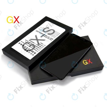 Apple iPhone 12, 12 Pro - Ecran LCD + Sticlă Tactilă + Ramă Hard OLED FixPremium