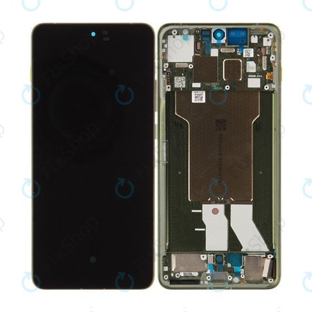 Ecran pentru Motorola Edge 70, Sticlă tactilă cu ramă, Bronze Green, 5D68C31543, Genuine Service Pack