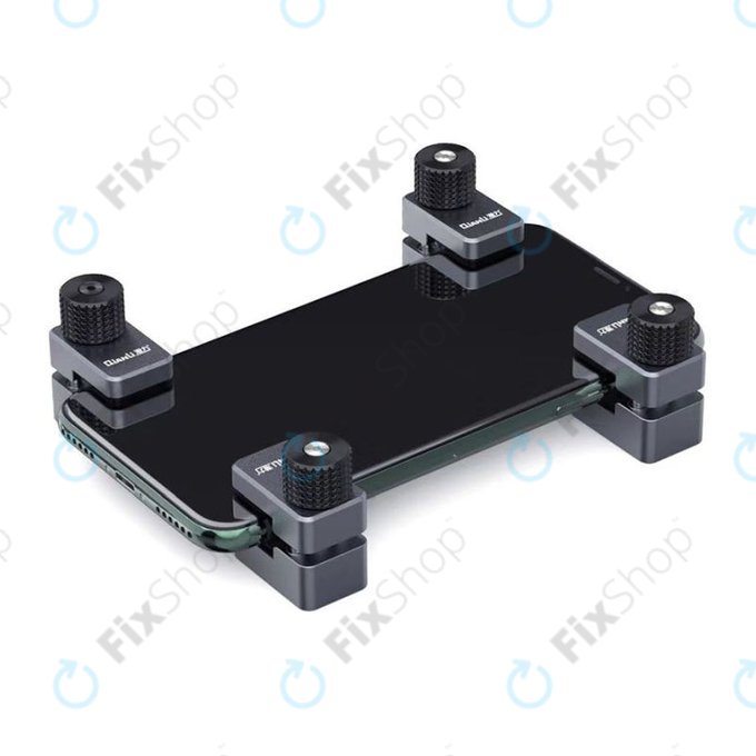 QianLi - Clemă metalică cu umplutură din cauciuc - Span 11mm (4buc)