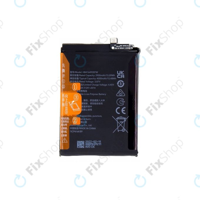 Honor X8 - Baterie HB416492EFW 4000mAh