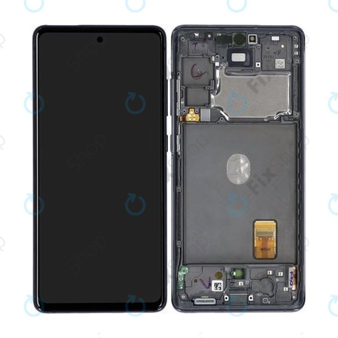Samsung Galaxy S20 FE 5G G781B - Ecran LCD + Sticlă Tactilă + Ramă (Cloud Navy) - GH82-24214A, GH82-24215A, GH82-29056A, GH82-31320A Genuine Service Pack