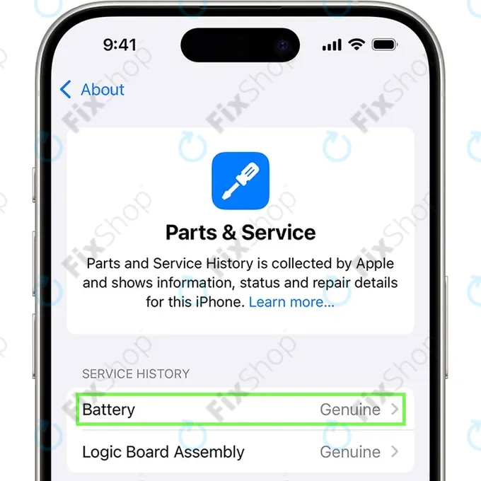 Baterie pentru iPhone 15 Pro | 661-35694 | 3274mAh | Genuine Apple