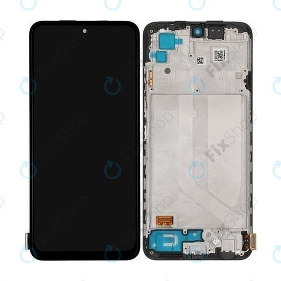 Xiaomi Redmi Note 10S - Ecran LCD + Sticlă Tactilă + Ramă (Onyx Gray) - 5600020K7B00, 560002K7BN00 Genuine Service Pack