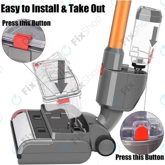 Dyson V-series - Duză de Podea Pentru Curățare Umedă și uscată
