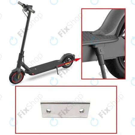 Xiaomi Mi Electric Scooter Pro, Pro 2 - Placă Metalică cu Filet - C002370004400 Genuine Service Pack
