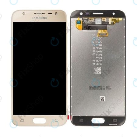 Samsung Galaxy J3 J330F (2017) - Ecran LCD + Sticlă Tactilă (Gold) - GH96-10990A Genuine Service Pack