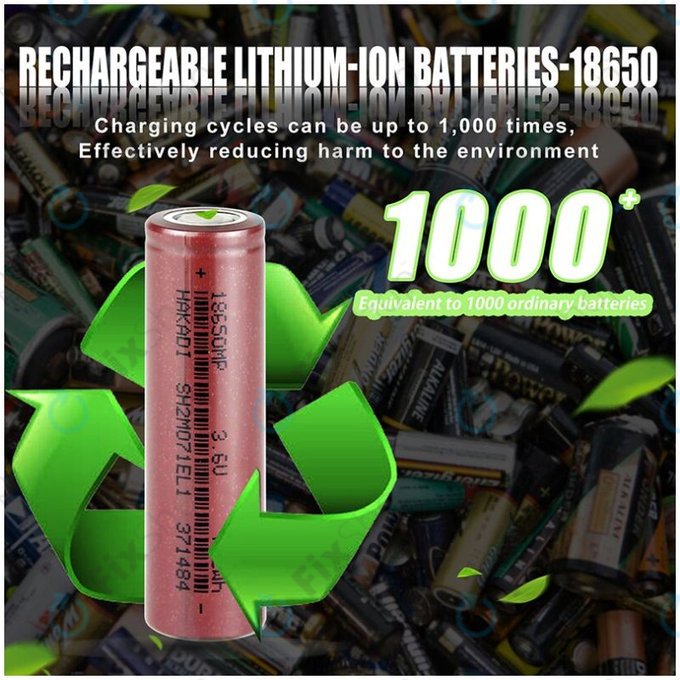 Baterie Cell 18650 (Li-Ion, 2000mAh, 3.6V)