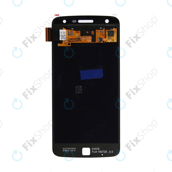 Motorola Moto Z Play XT1635-02 - Ecran LCD + Sticlă Tactilă (Black) - 01019104003W Genuine Service Pack