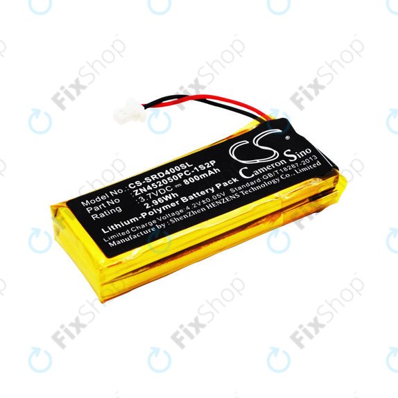 Baterie pentru Cardo Scala Rider G4, 800mAh, Li-Pol, 3.7V, ZN452050PC-1S2P, HQ