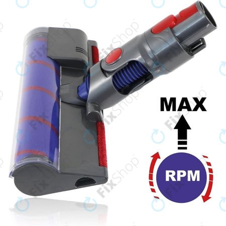 Dyson V-series, Outsize - Duză de podea cu lumină verde LED