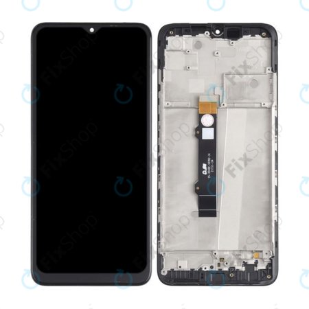Motorola Moto G50 XT2137 - Ecran LCD + Sticlă Tactilă + Ramă (Steel Gray) TFT