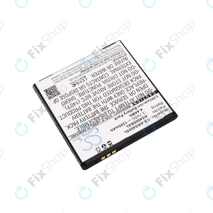 Baterie pentru Aligator S4000 Duo, 1200mAh, Li-Ion, 3.7V, AS4000BAL, HQ