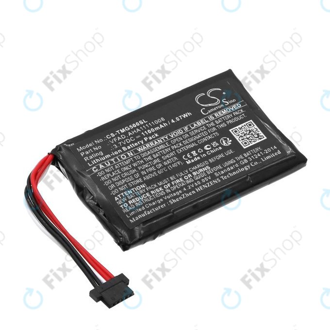 Baterie pentru TomTom GO 5000, 5100, 6000, 6100, 6200, Pro 5250, 1100mAh, Li-Ion, 3.7V, VFAD, HQ
