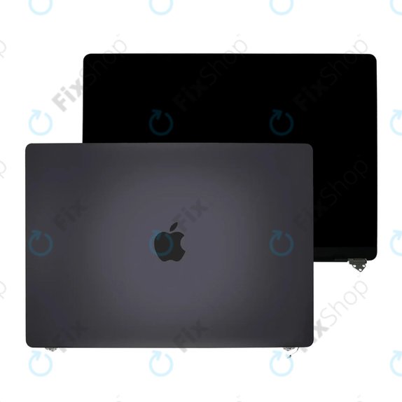 Display LCD pentru MacBook Pro 16", A3403 (2024), cu sticlă frontală și capac, Space Black, 661-42325, Genuine Apple