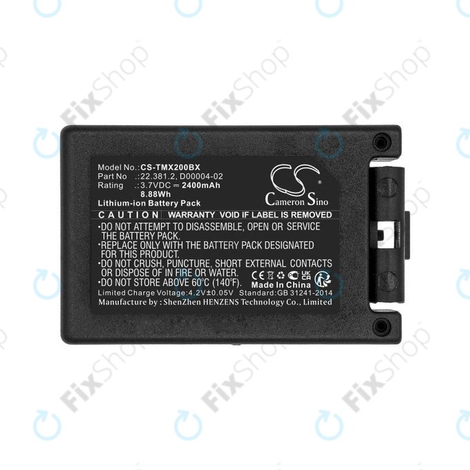 Baterie pentru Tele Radio TG-TXMNL, 2400mAh, Li-Ion, 3.7V, D00004-02, HQ