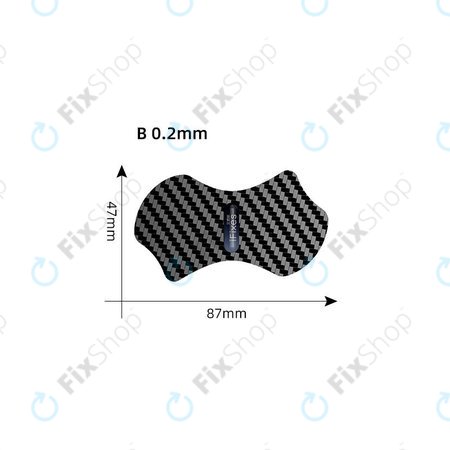 iFixes - Unealtă de Deschidere Ultra-Subțire din Carbon B