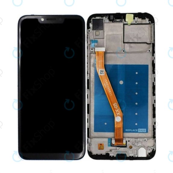 Huawei Honor Play COR-L29 - Ecran LCD + Sticlă Tactilă + Ramă (Black) TFT