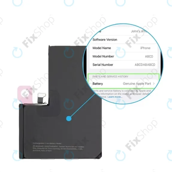 Baterie pentru iPhone 15 Pro | 661-35694 | 3274mAh | Genuine Apple