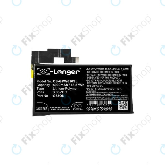 Google Pixel 6 Pro - Baterie G63QN 4900mAh HQ