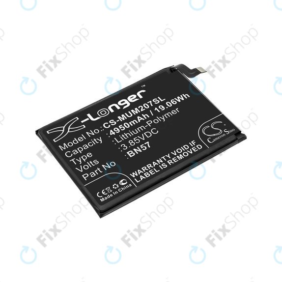 Xiaomi Poco X3 NFC, X3 Pro - Baterie BN57 4950mAh HQ