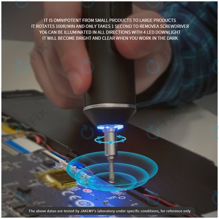Jakemy JM-Y06 - Șurubelniță electrică inteligentă de precizie 16în1