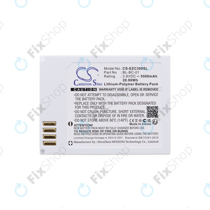 Baterie pentru Ezviz C3a, 5500mAh, Li-Pol, 3.8V, BL-BC-01, HQ
