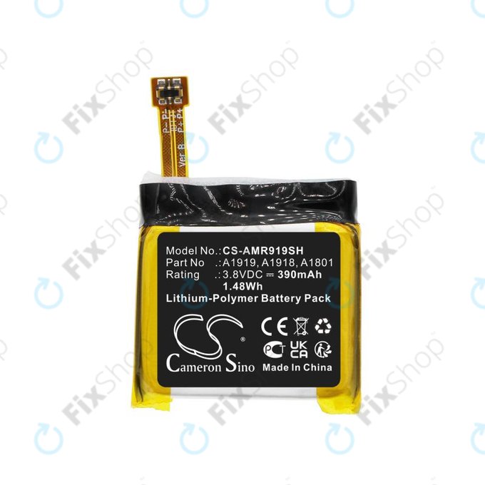 Baterie pentru Amazfit T-Rex, 390mAh, Li-Pol, 3.8V, A1919, HQ