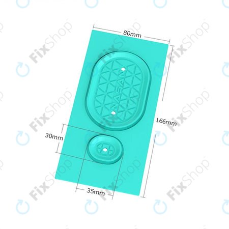 Nasan NA-PAD8 - Covoraș din silicon pentru demontarea ecranelor LCD